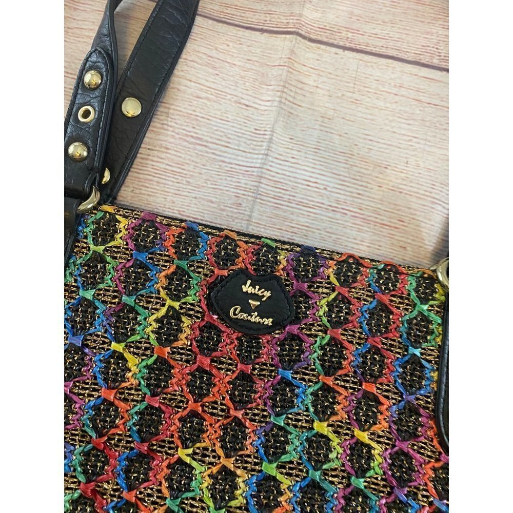 Y2K Juicy Couture Women's Woven Multi Color Shoulder Bag - OS - Picture 2 of 12